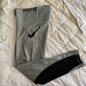 Nike Pro Women’s Tights - Grey/Black